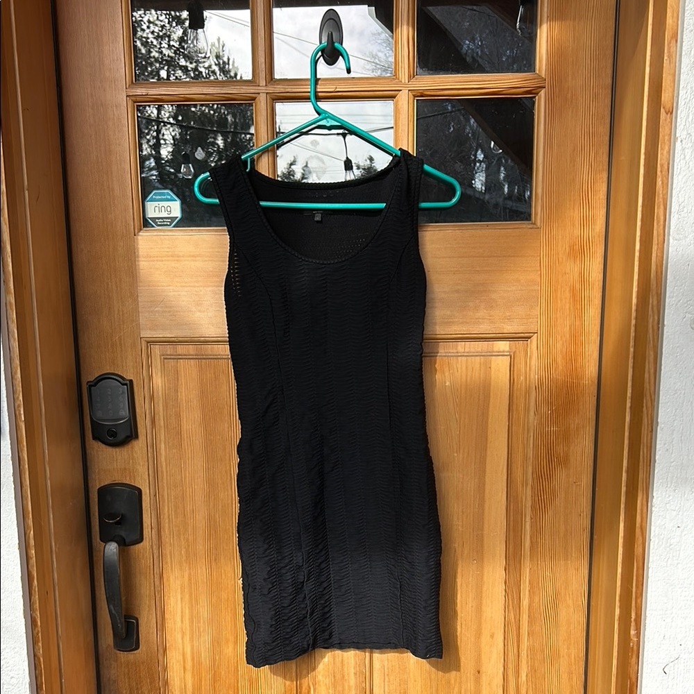 Rag & Bone Black Sheath Mini Dress